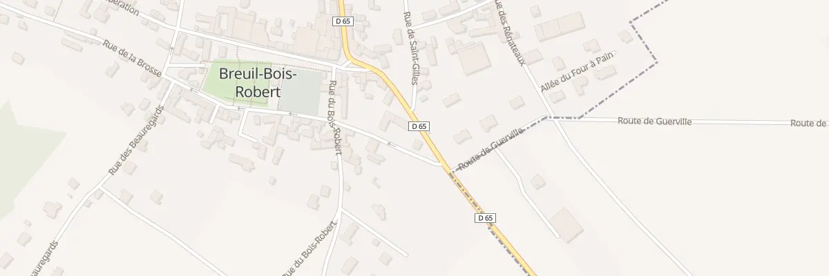 Plan du 2 Rue de la Brosse à Breuil-Bois-Robert