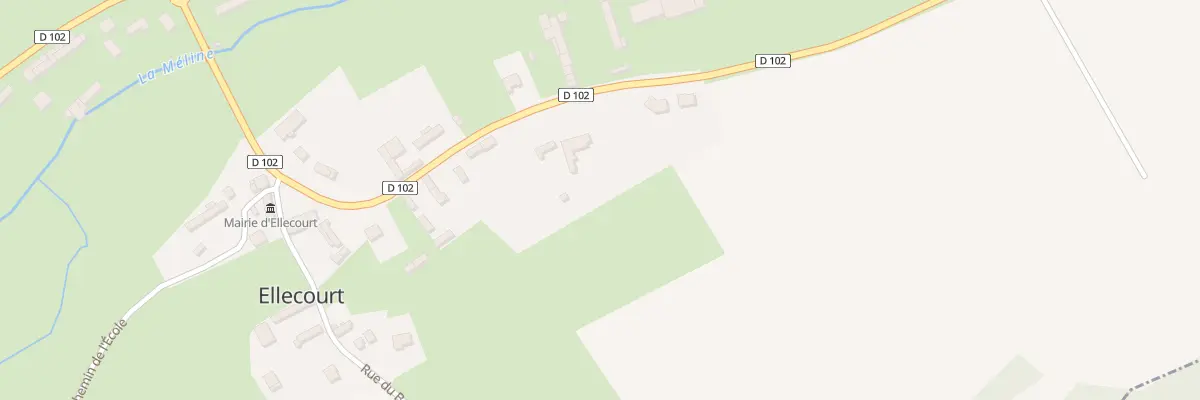 Plan du 14 Rue Principale à Ellecourt