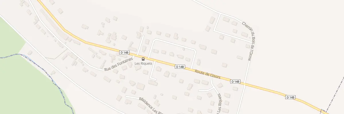 Plan du 8 Rte de Gisors à Bézu-Saint-Éloi