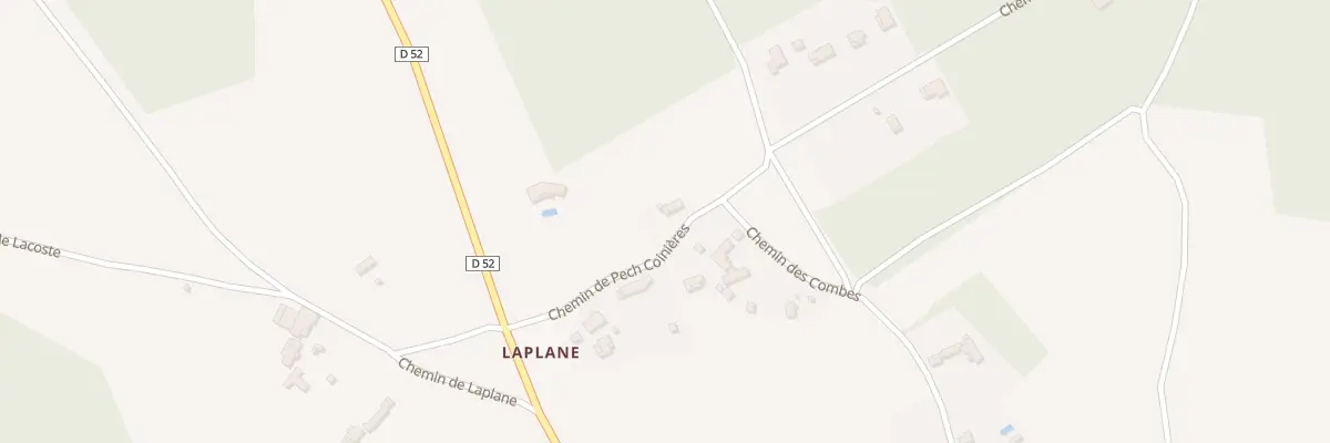 Plan du 5043 Laplane à Varaire