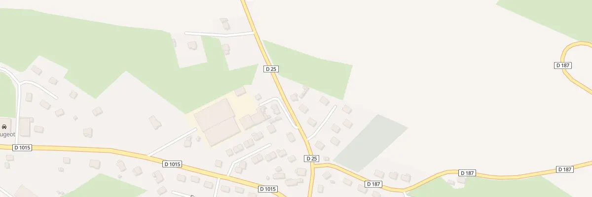 Plan du 194 Rte d’Oisemont à Senarpont