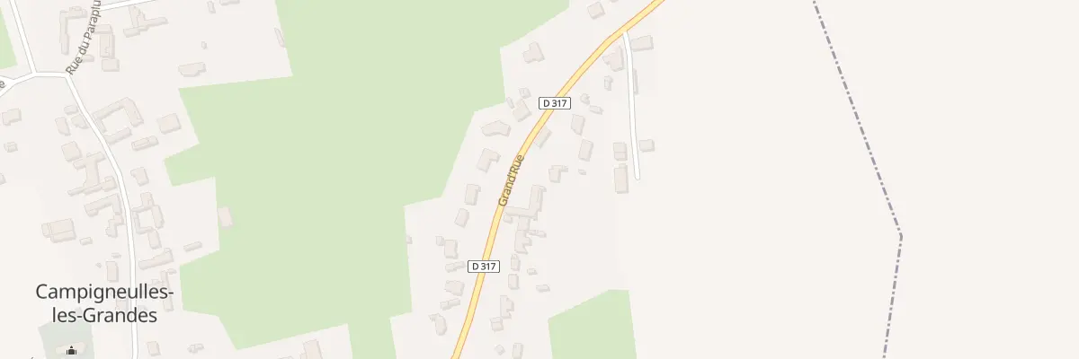 Plan du 11 Gr Grand Rue à Campigneulles-les-Grandes
