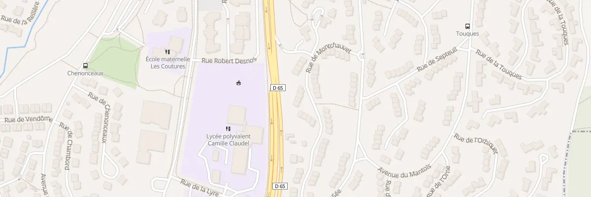 Plan du 34 Rue de Montchauvet à Mantes-la-Ville