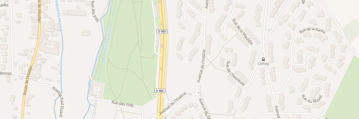 Plan du 11 Rue de la Rabette à Mantes-la-Ville