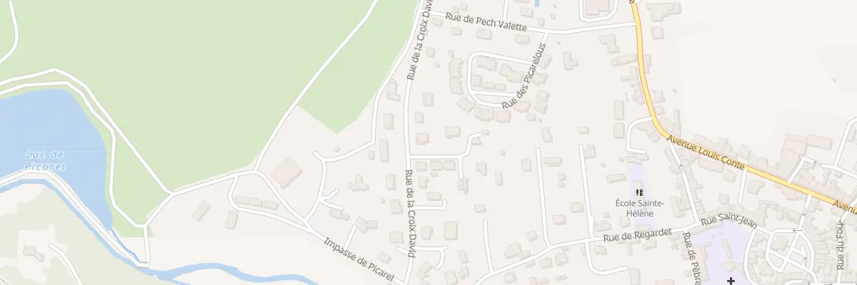 Plan du 585 Rue de la Croix David à Gramat