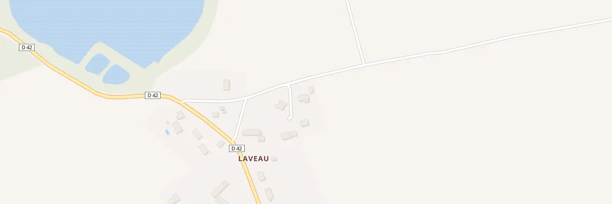 Plan du 3 Laveau à Arthon