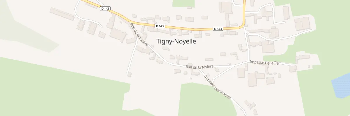 Plan du 7 Rue de la Riviere à Tigny-Noyelle