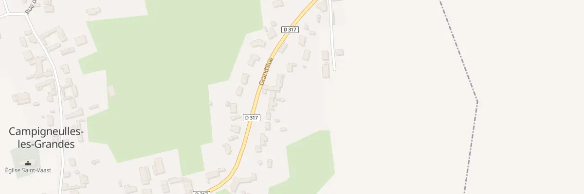 Plan du 15 Gr Grand Rue à Campigneulles-les-Grandes