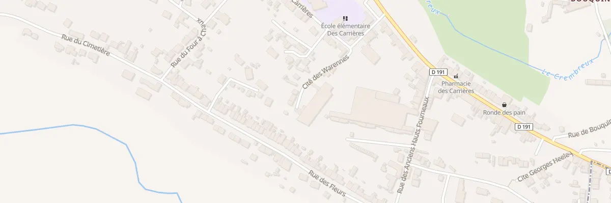 Plan du 6 Cite des Warennes à Marquise