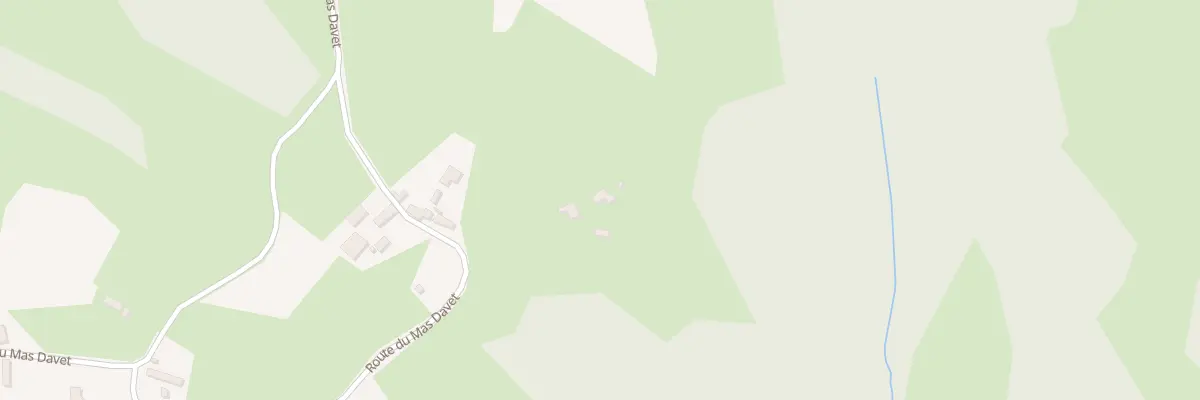 Plan du 5013 Mas Davet Est à Miers