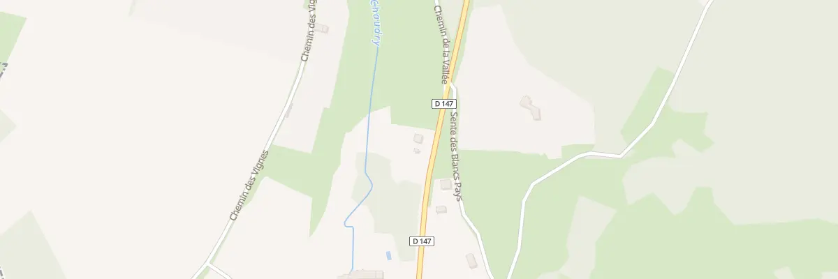 Plan du 9 Rte de Villers à Vienne-en-Arthies