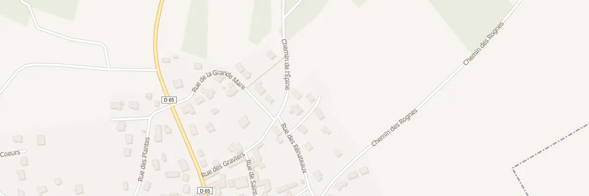Plan du 46 Rue des Rénateaux à Breuil-Bois-Robert