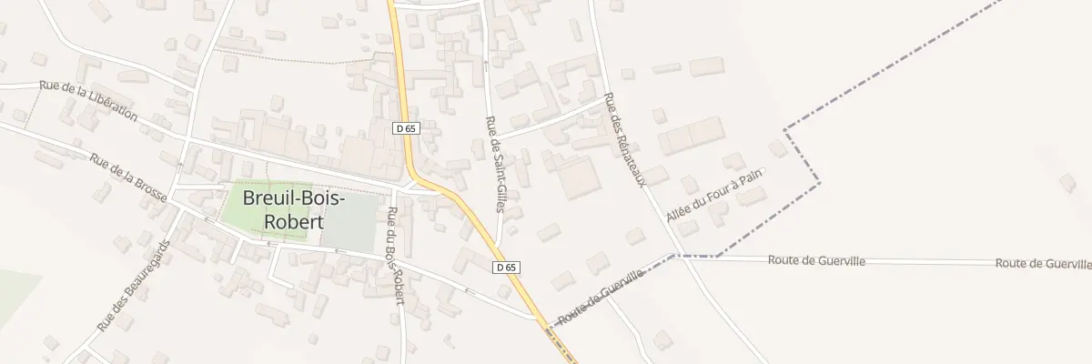 Plan du 6 Rue de Montauban à Breuil-Bois-Robert