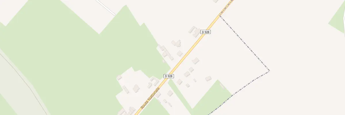 Plan du 31 Rte Nationale à Martainneville