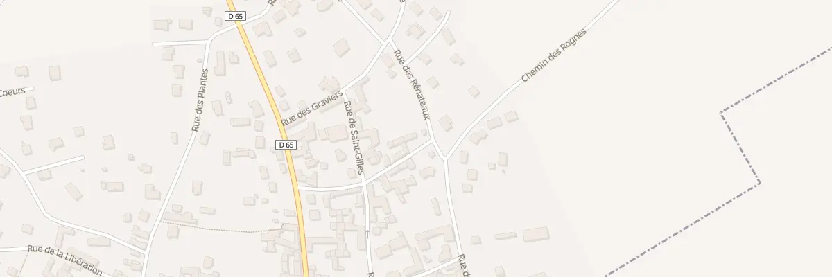 Plan du 13 Rue du Carrefour à Breuil-Bois-Robert