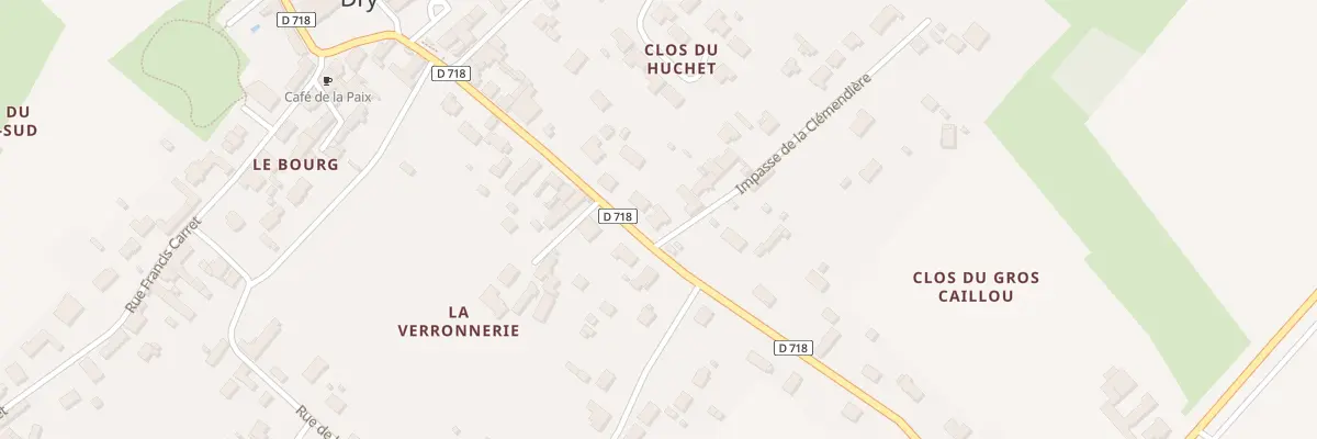 Plan du 11 Imp de la Clémendière à Dry