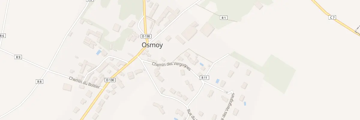 Plan du 5 Che des Vergognes à Osmoy
