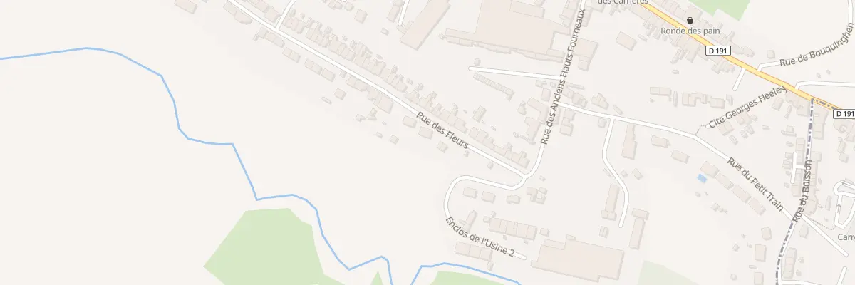 Plan du 40 Rue des Fleurs à Marquise