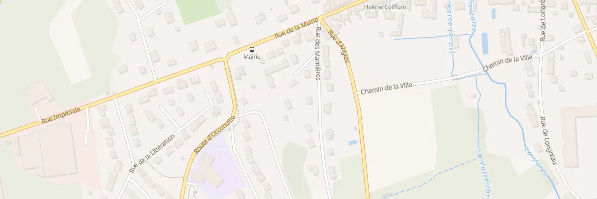 Plan du 6B Rue des Marnieres au Gué-de-Longroi