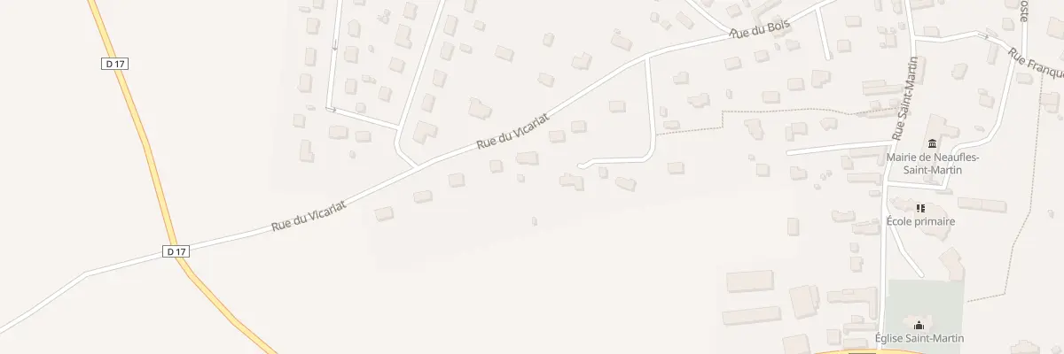 Plan du 15 Rue du Vicariat à Neaufles-Saint-Martin