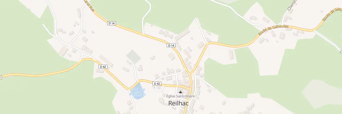 Plan du 5340F Reilhac à Reilhac