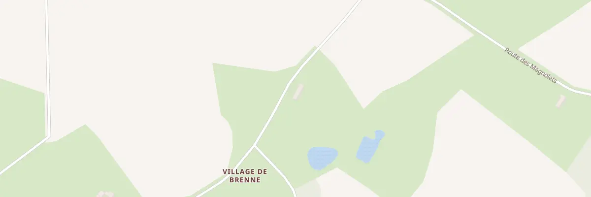 Plan du 1 Village de Brenne à Buxières-d’Aillac