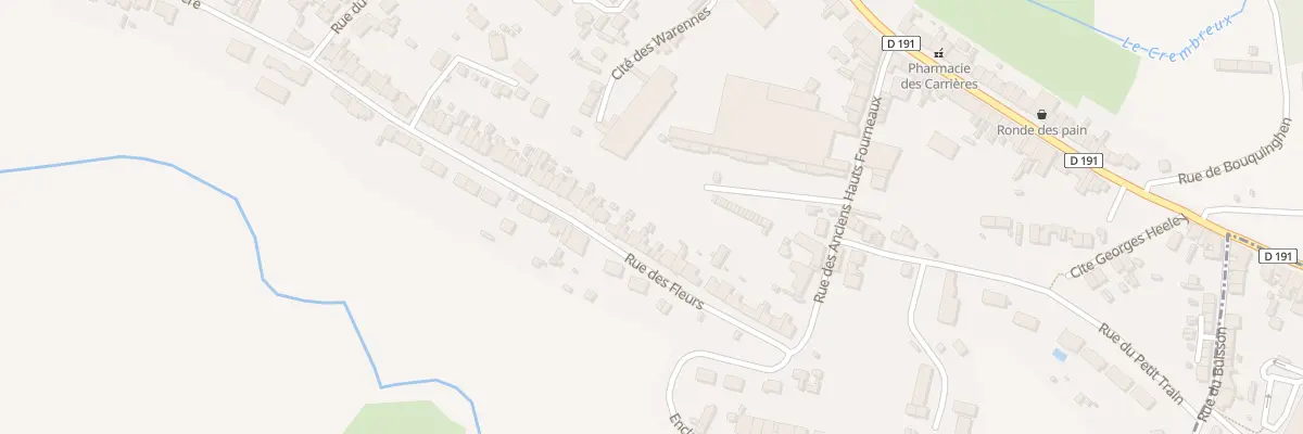Plan du 45 Rue des Fleurs à Marquise