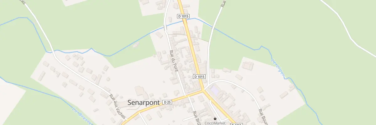 Plan du 75 Rue du Onze Novembre à Senarpont
