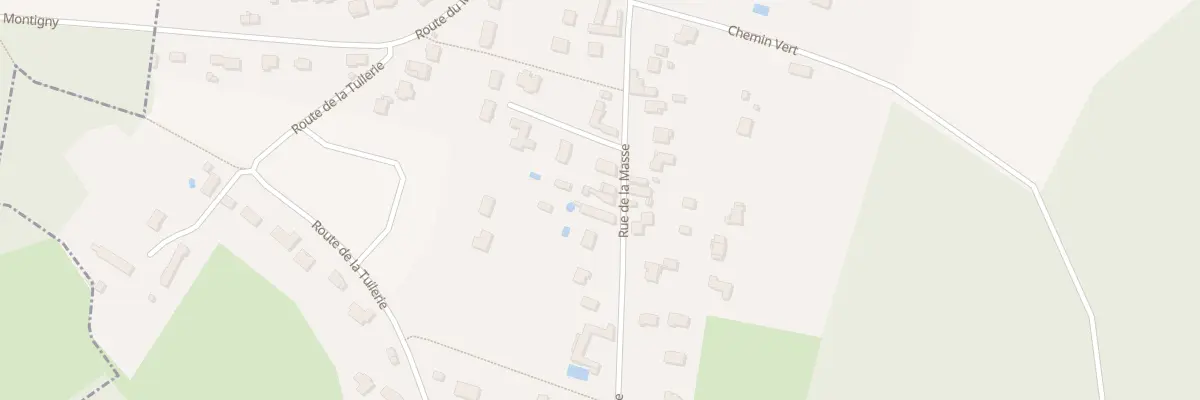 Plan du 36 Rue de la Masse à Béhoust