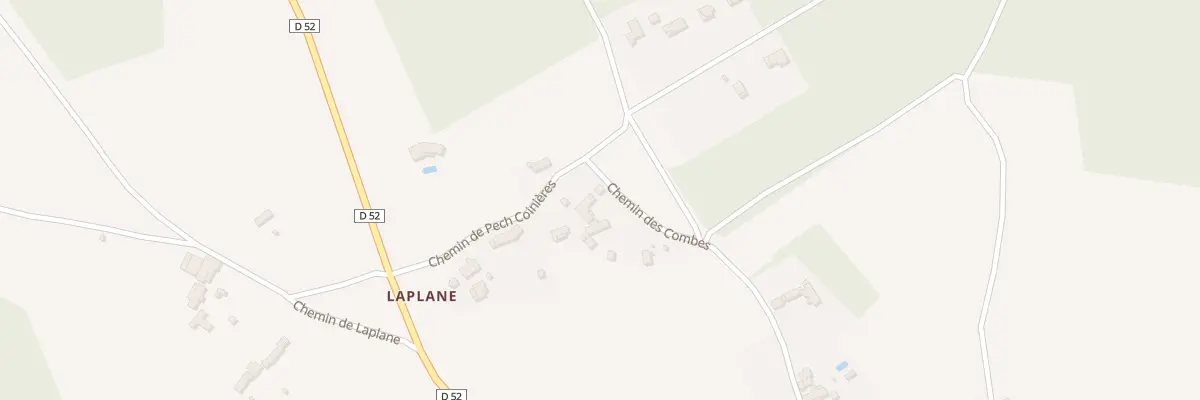 Plan du 5023F Laplane à Varaire