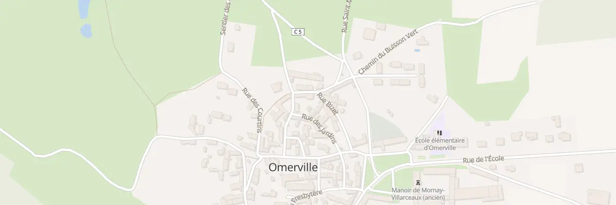 Plan du 12 Rue des Groues à Omerville