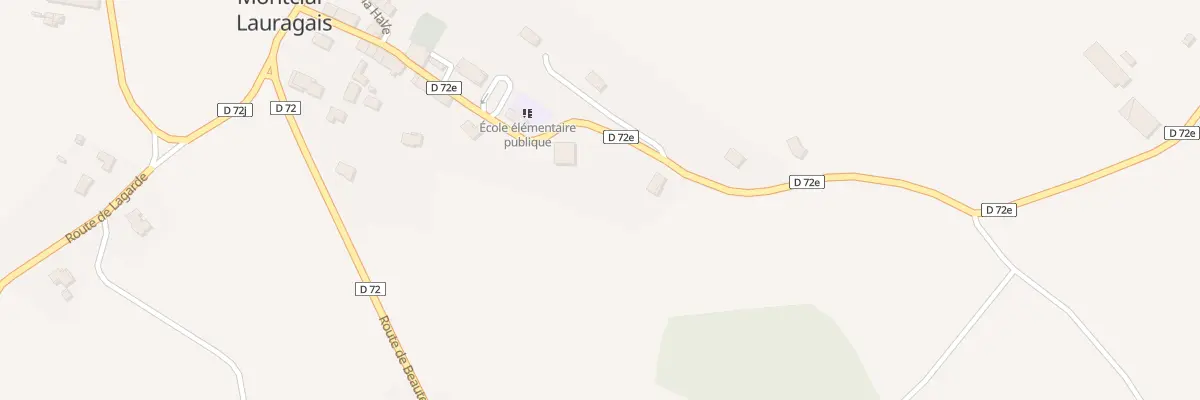 Plan du 314 Les Carbonniers à Montclar-Lauragais