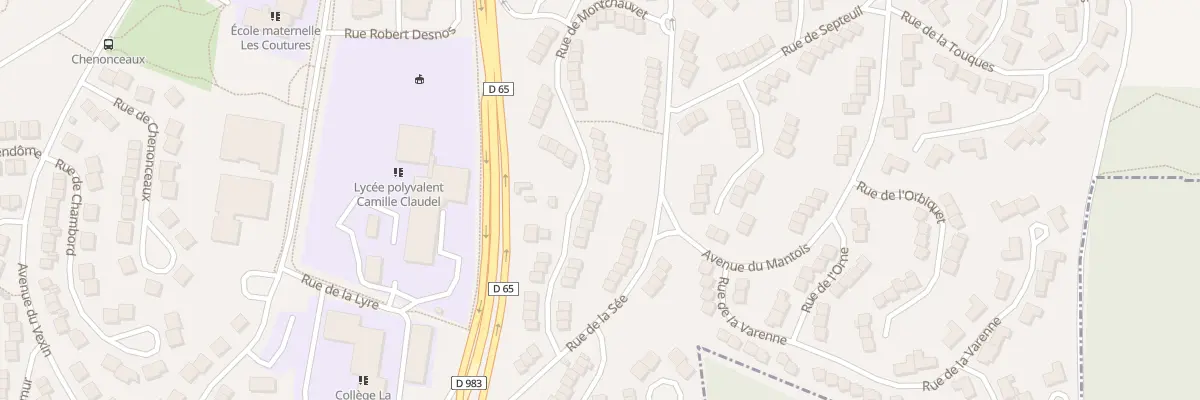 Plan du 37 Rue de Montchauvet à Mantes-la-Ville