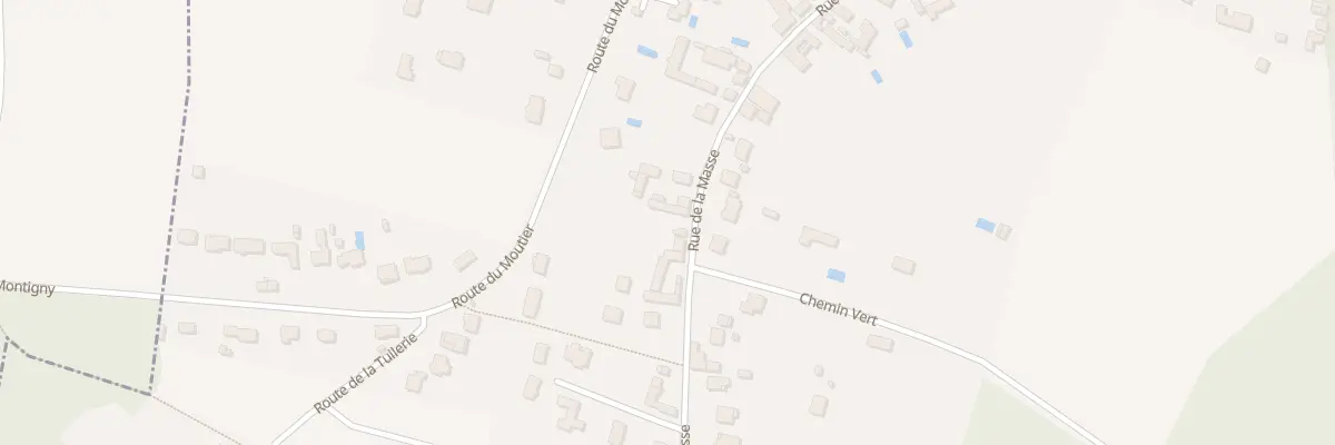 Plan du 24 Rue de la Masse à Béhoust