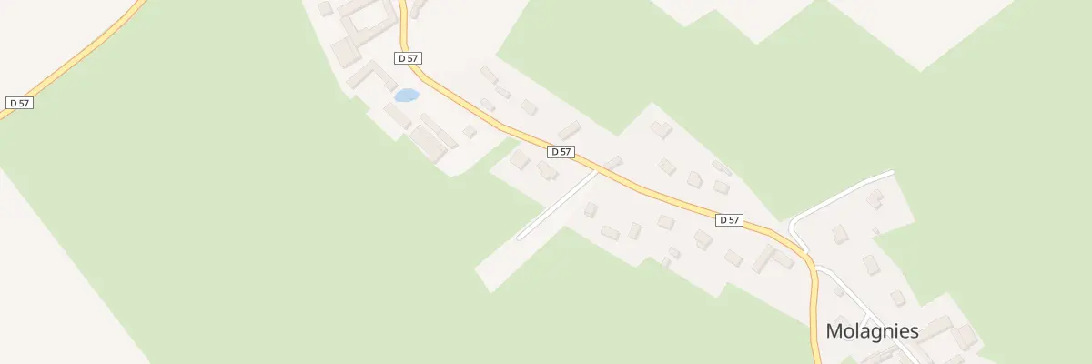 Plan du 12 Rue d’Humermont à Molagnies
