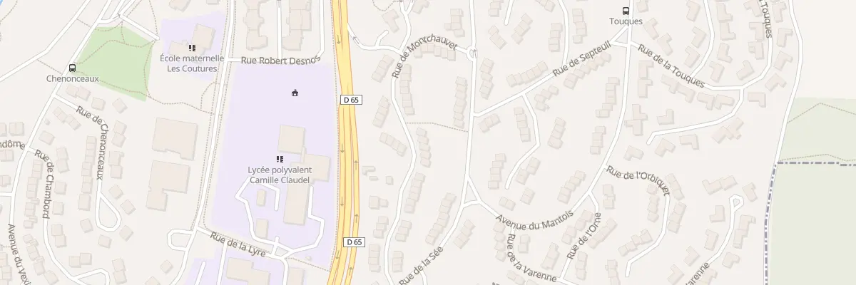 Plan du 29 Rue de Montchauvet à Mantes-la-Ville
