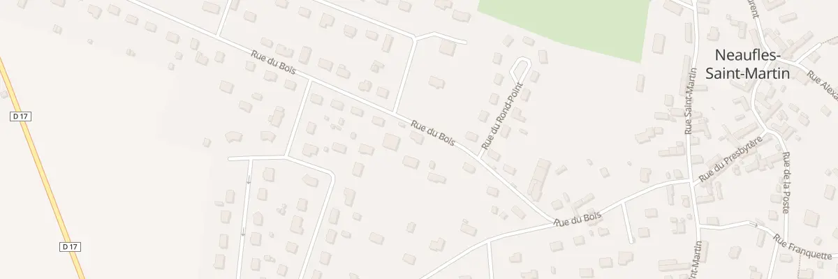 Plan du 13 Rue du Bois à Neaufles-Saint-Martin
