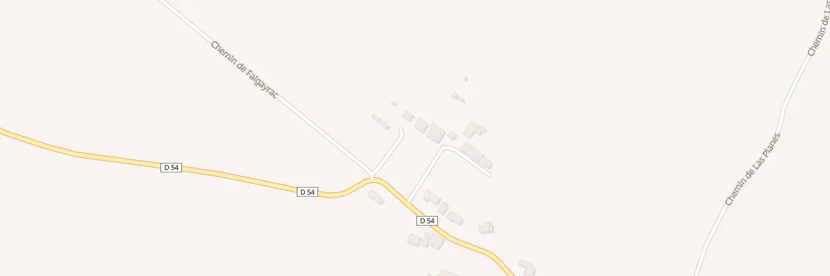 Plan du 16 Falgayrac à Caragoudes
