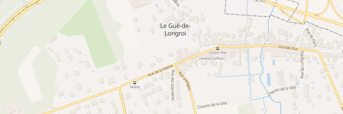 Plan du 8B Rue de la Mairie au Gué-de-Longroi
