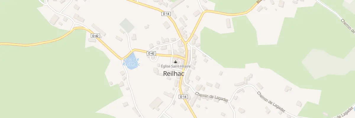 Plan du 5116F Reilhac à Reilhac