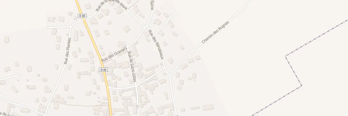 Plan du 28 Rue des Rénateaux à Breuil-Bois-Robert