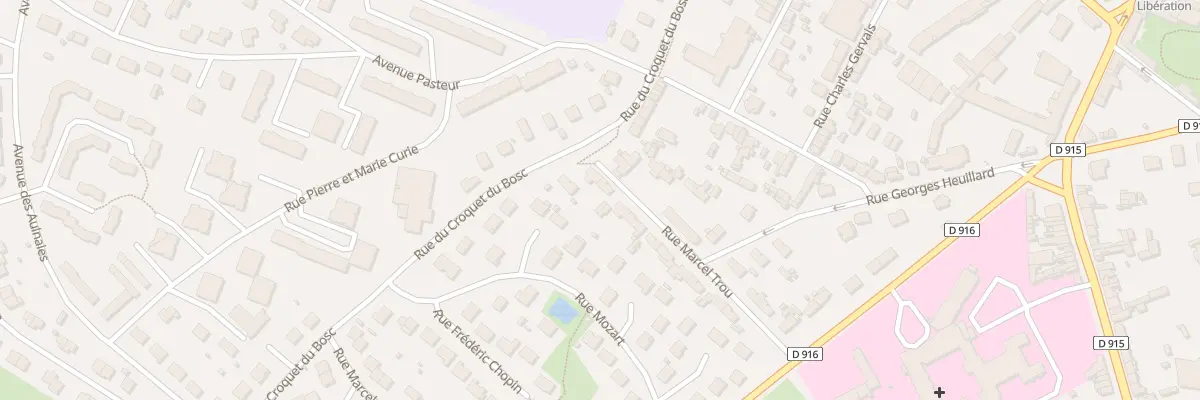 Plan du 17 Rue Marcel Trou à Gournay-en-Bray