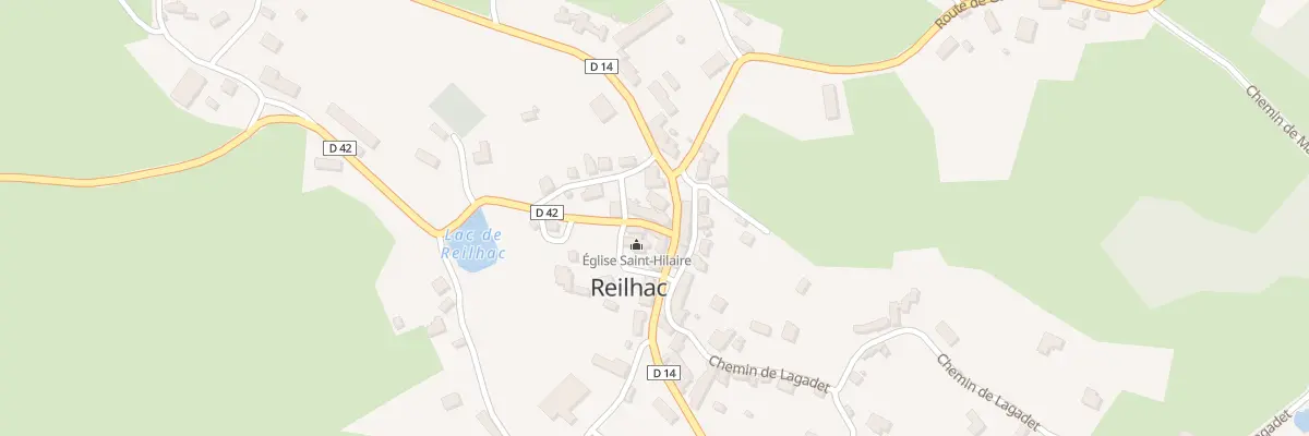Plan du 5059 Reilhac à Reilhac