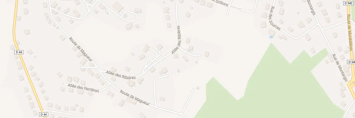 Plan du 14 All des Ribières à Seilhac