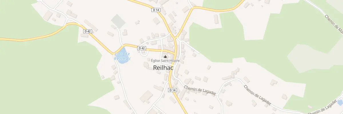 Plan du 5068 Reilhac à Reilhac