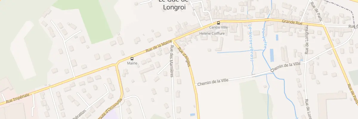 Plan du 5 Rue des Marnieres au Gué-de-Longroi
