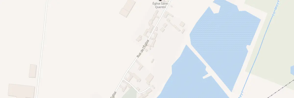Plan du 14 Rue de l’église à Arry