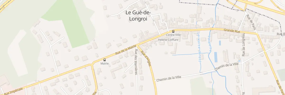 Plan du 11 Rue de la Mairie au Gué-de-Longroi