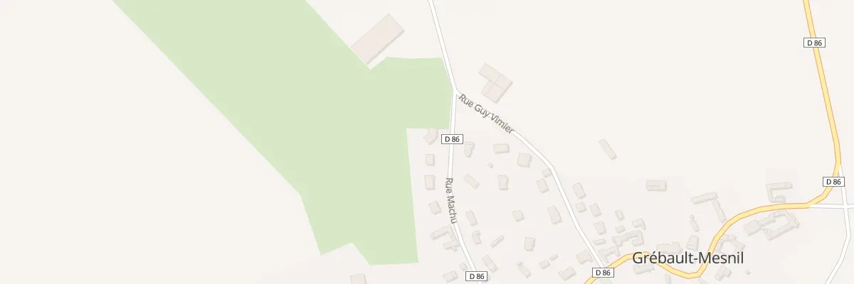 Plan du 13 Rue Machu à Grébault-Mesnil