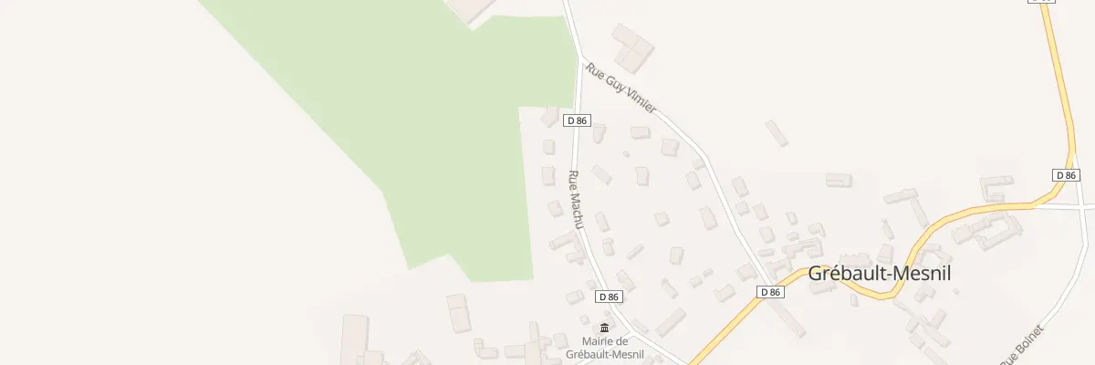 Plan du 9 Rue Machu à Grébault-Mesnil